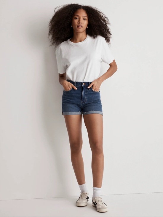 Madewell Pants - Madewell Onaway Wash Blue High-Rise Denim Shorts Size 28 NWT
